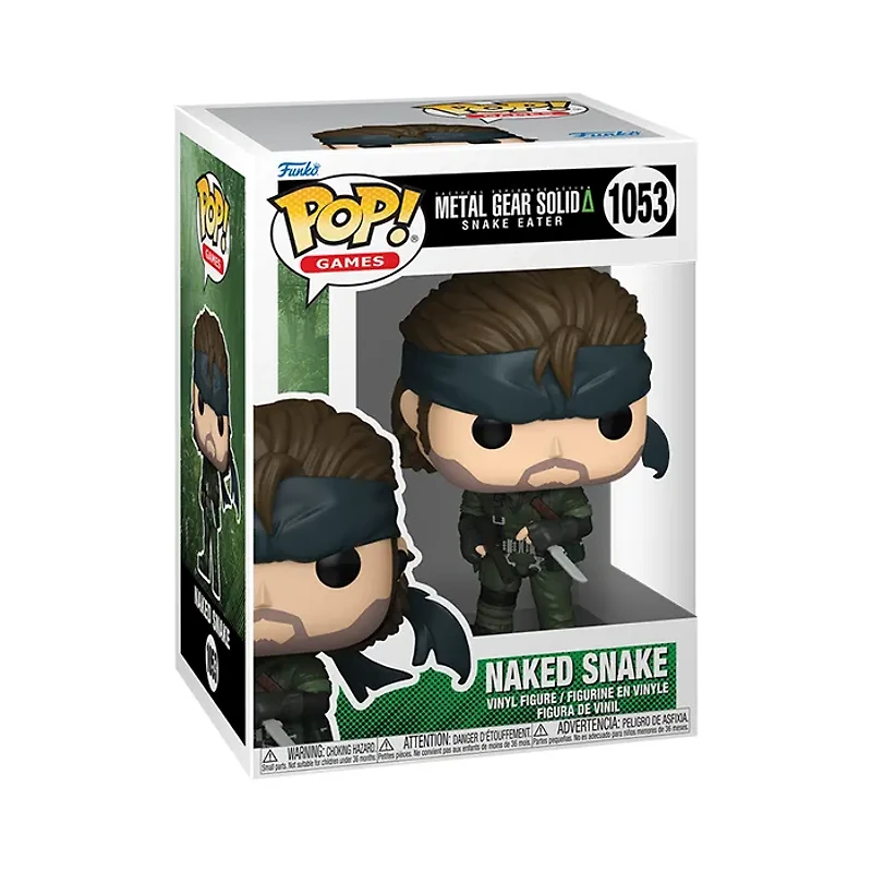 Funko Pop! Games Metal Gear Solid Naked Snake