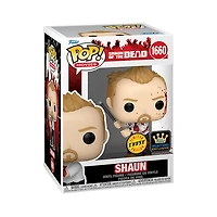 Funko Pop! Movies Shaun of the Dead Shaun with Pool Cue – Chase Edition