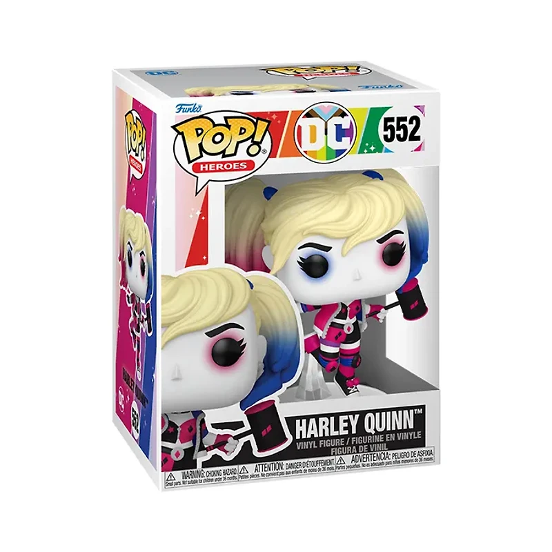 Funko Pop! DC Comics Harley Quinn (Pride Flag)