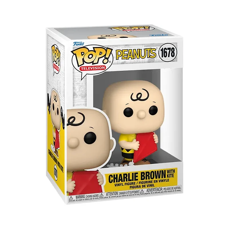 Funko Pop! Animation Peanuts Charlie Brown with Kite