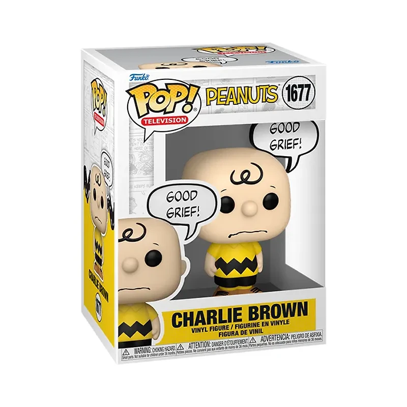 Funko Pop! Animation Peanuts Charlie Brown (Good Grief)