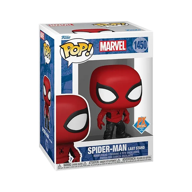 Funko Pop! Marvel Spider-Man Last Stand Entertainment Earth Exclusive