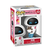 Funko Pop! Animation Wall-E Eve with Teddy Bear (Valentine)