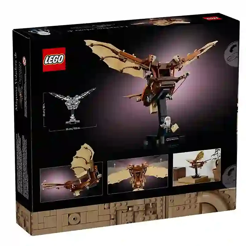 LEGO Icons Leonardo Da Vincis Flying Machine 493 Pieces