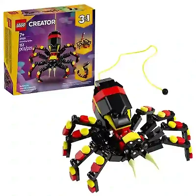 LEGO Creator 3 In 1 Wild Animals Surprising Spider 153 Pieces