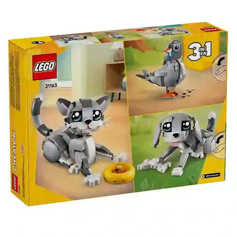 LEGO Creator 3 In 1 Playful Cat 407 Pieces