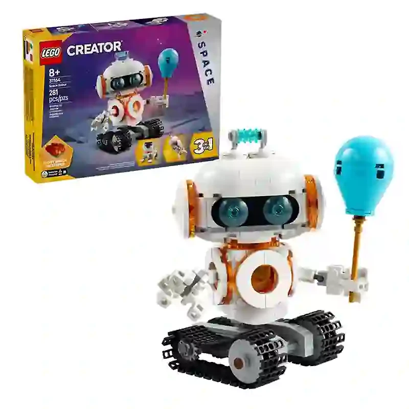 LEGO Creator 3 In 1 Space Robot 281 Pieces