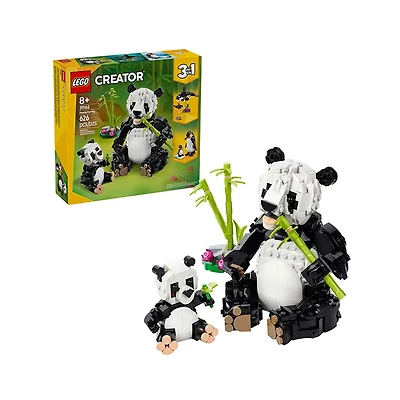 LEGO Creator 3 In 1 Wild Animals Panda Family 626 Pieces