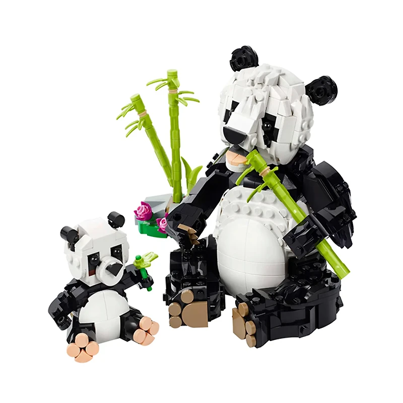 LEGO Creator 3 In 1 Wild Animals Panda Family 626 Pieces