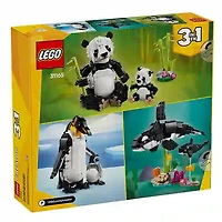 LEGO Creator 3 In 1 Wild Animals Panda Family 626 Pieces