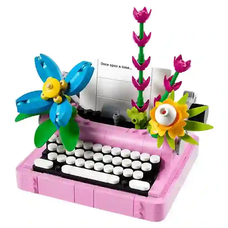 LEGO Creator 3 In 1 Typewriter With Flowers 363 Pieces