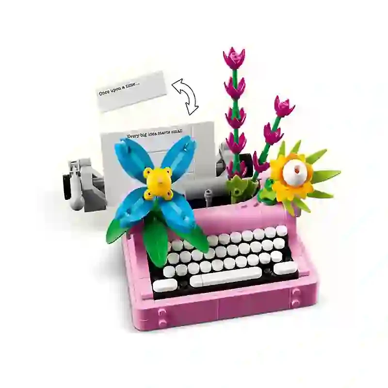 LEGO Creator 3 In 1 Typewriter With Flowers 363 Pieces