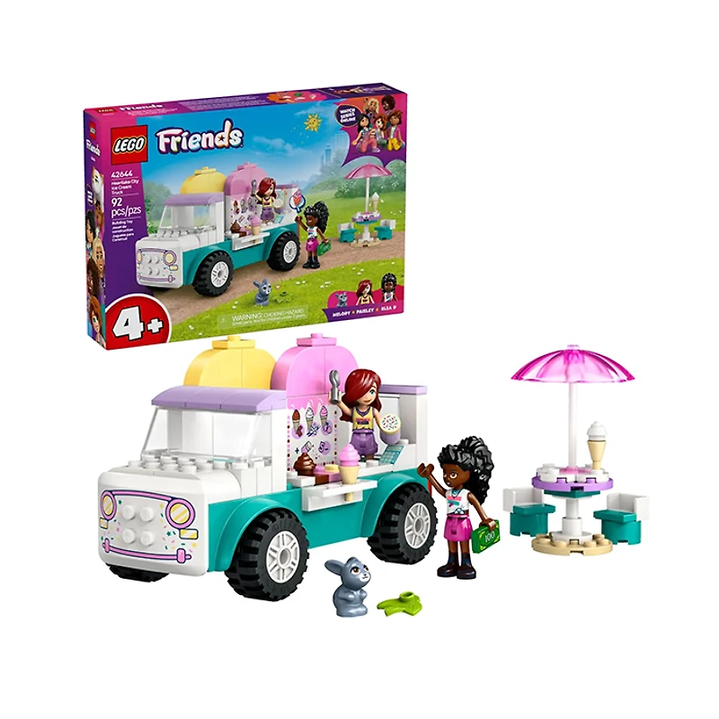 LEGO Friends Heartlake City Ice Cream Truck 92 Pieces