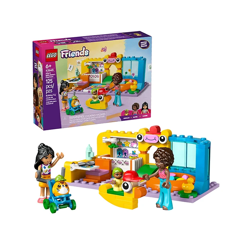 LEGO Friends Aliya’s Baby Sister’s Playroom 125 Pieces