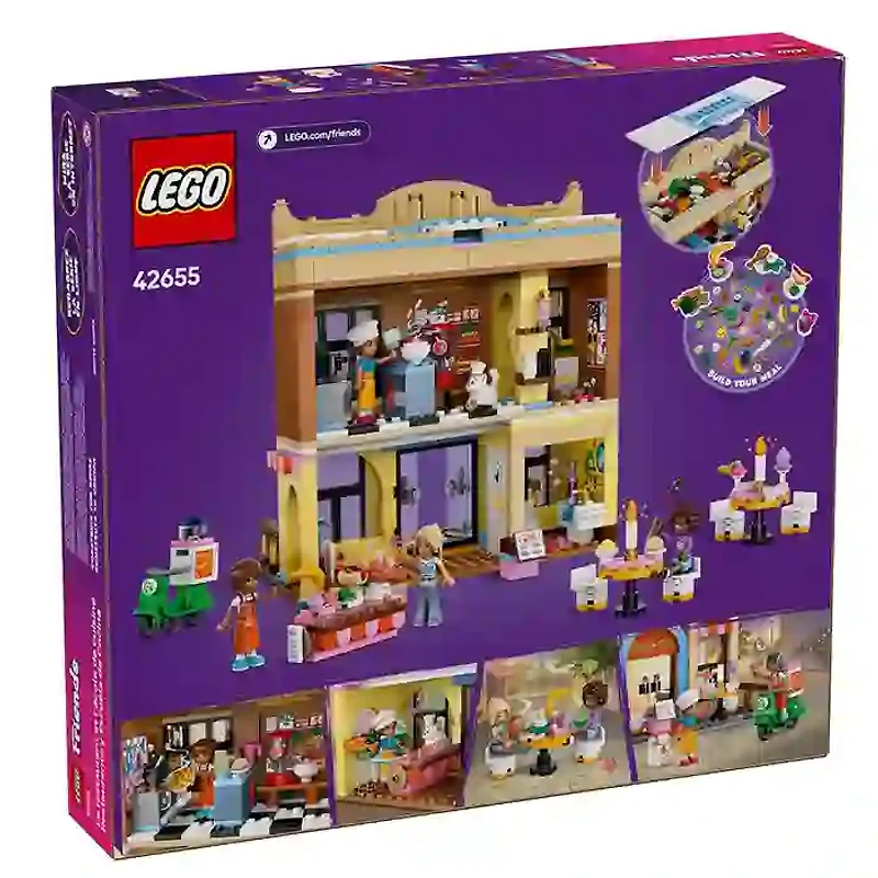 LEGO Friends Restaurant and Cooking School 896 Pieces