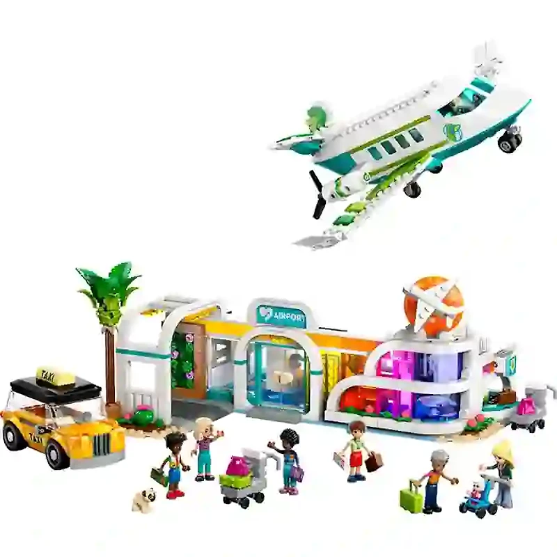 LEGO Friends City Airport And Airplane 958 Pieces