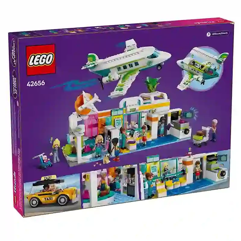 LEGO Friends City Airport And Airplane 958 Pieces