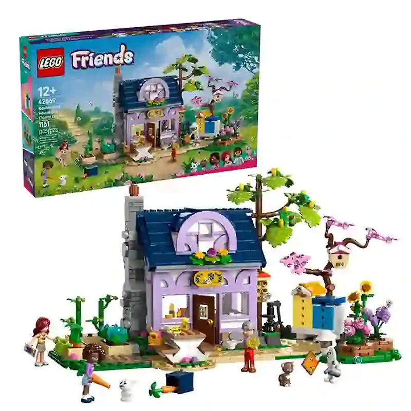 LEGO Friends Beekeepers House And Flower Garden 1161 Pieces