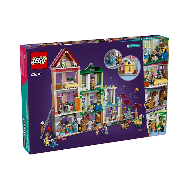 LEGO Friends Heartlake City Apartments And Stores 2040 Pieces