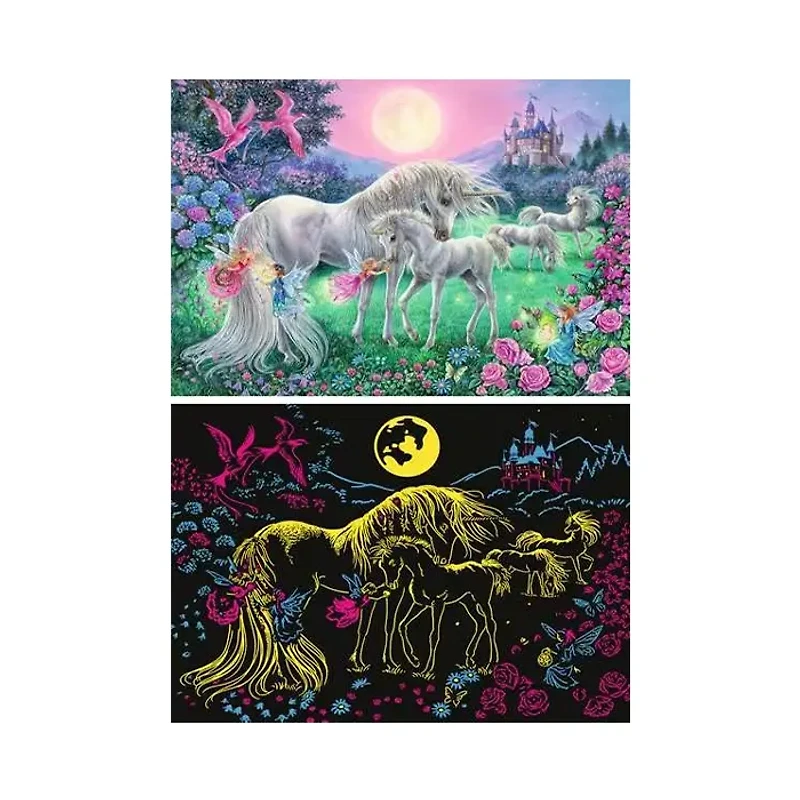 Ravensburger Unicorns in the Moonlight 100 XXL Piece Jigsaw Puzzle