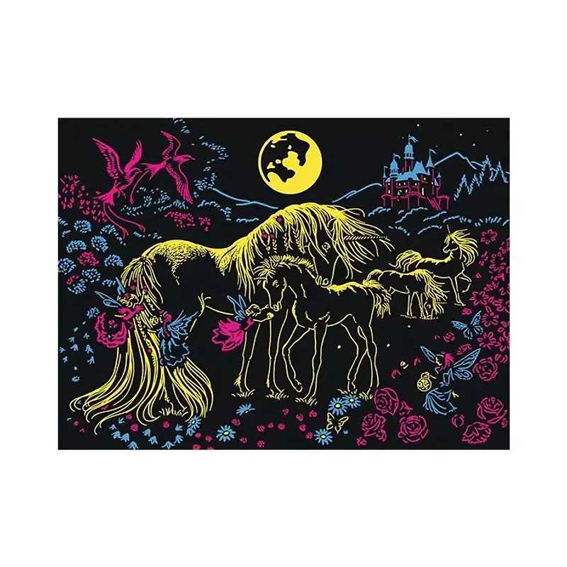 Ravensburger Unicorns in the Moonlight 100 XXL Piece Jigsaw Puzzle