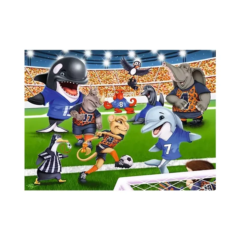 Ravensburger Soccer Field Flair 150 XXL Piece Jigsaw Puzzle