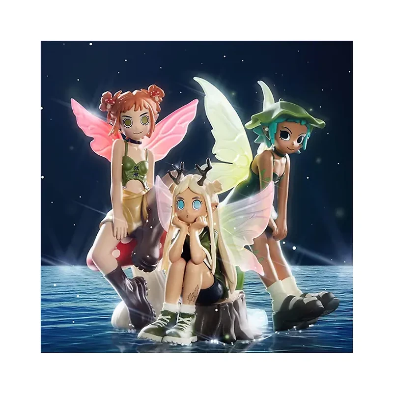 Pop Mart Peach Riot Punk Fairy Series Figures Blind Box