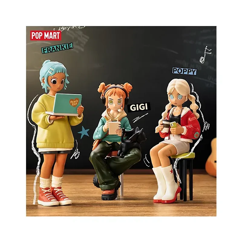 Pop Mart Peach Riot Rise Up Series Figures Blind Box