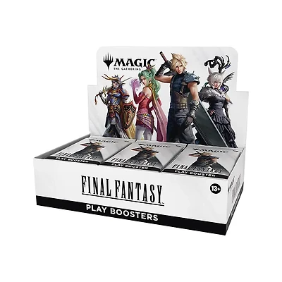 Magic The Gathering Final Fantasy Play Booster Display