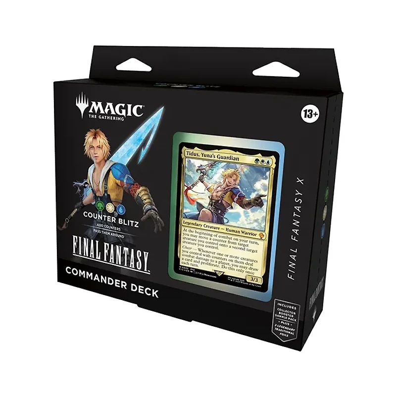 Magic The Gathering Final Fantasy Commander Deck Counter Blitz