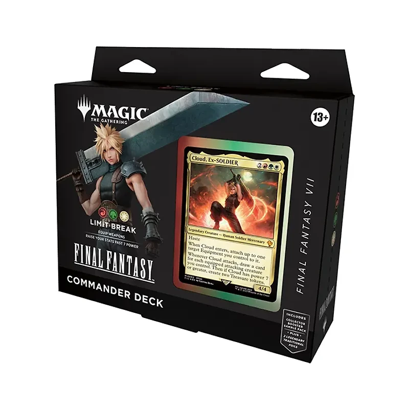 Magic The Gathering Final Fantasy Commander Deck Limit Break