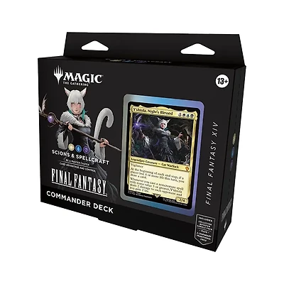 Magic The Gathering Final Fantasy Commander Deck Scions and Spellcraft