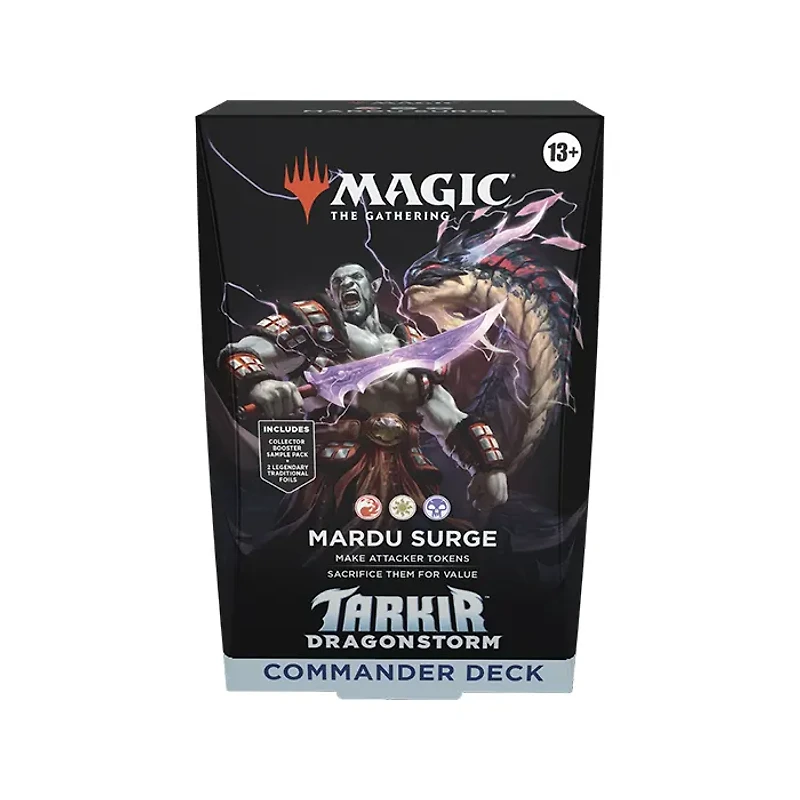 Magic The Gathering Tarkir Dragonstorm Commander Deck Mardu Surge