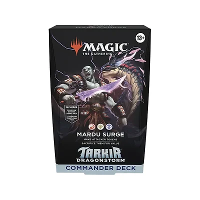 Magic The Gathering Tarkir Dragonstorm Commander Deck Mardu Surge