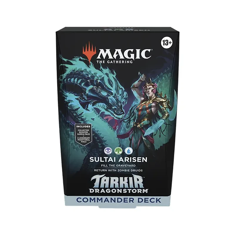 Magic The Gathering Tarkir Dragonstorm Commander Deck Sultai Arisen