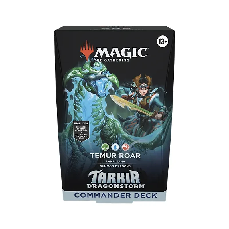 Magic The Gathering Tarkir Dragonstorm Commander Deck Temur Roar
