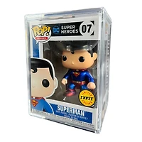 Funko Pop! Superman Metallic Classic #07 Limited Edition Chase