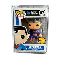 Funko Pop! Superman Metallic Classic #07 Limited Edition Chase