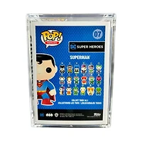 Funko Pop! Superman Metallic Classic #07 Limited Edition Chase