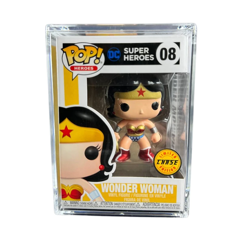 Funko Pop! Heroes Wonder Woman (Metallic, 2nd Edition) 08 Chase