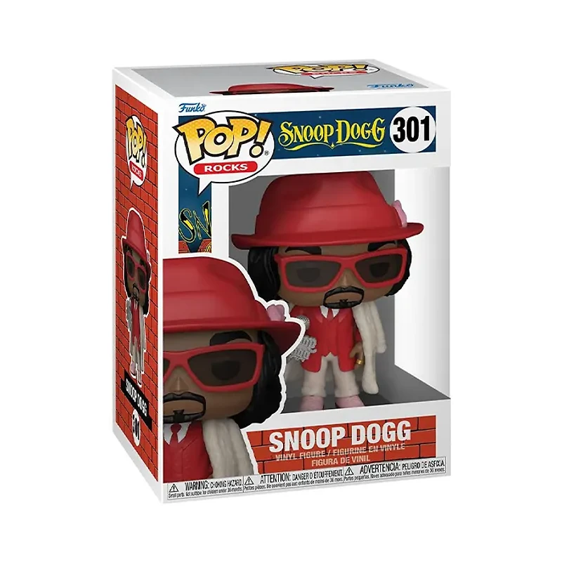 Funko Pop! Rocks Snoop Dogg with Fur Coat