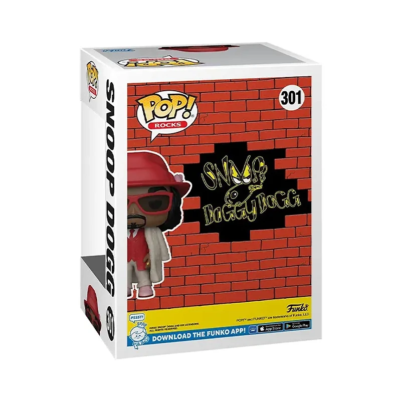 Funko Pop! Rocks Snoop Dogg with Fur Coat