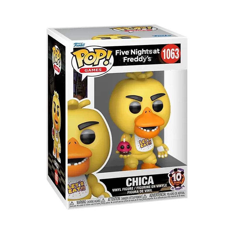 Funko Pop! Games Five Nights at Freddys Chica with Cupcake