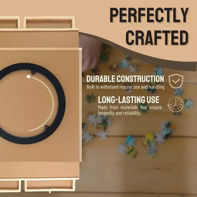 Tradeopia 1500 Pieces Rotating Puzzle Board with Drawers