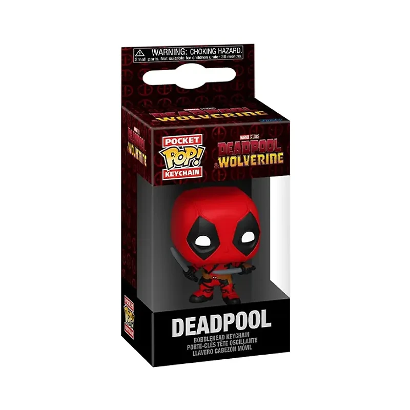 Funko Pop! Keychain Marvel Deadpool & Wolverine Deadpool