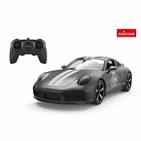 Rastar Remote Control Porsche 911 Sport Classic Grey