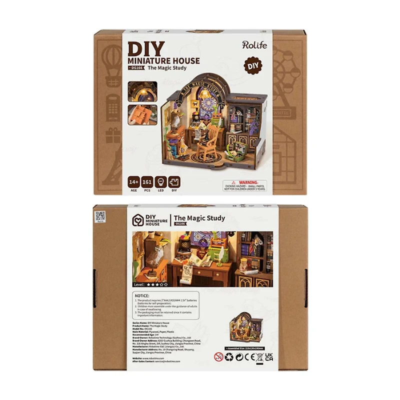 Rolife The Magic Study DIY Miniature House