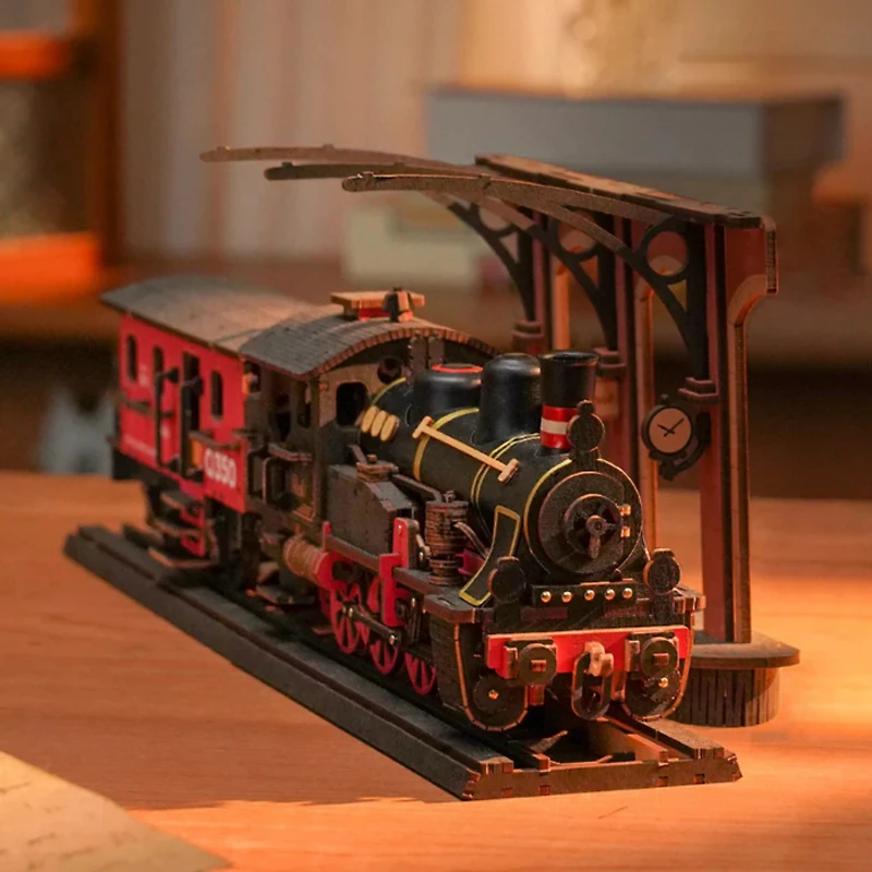 Rolife Steam Journey 3D Wooden Puzzle