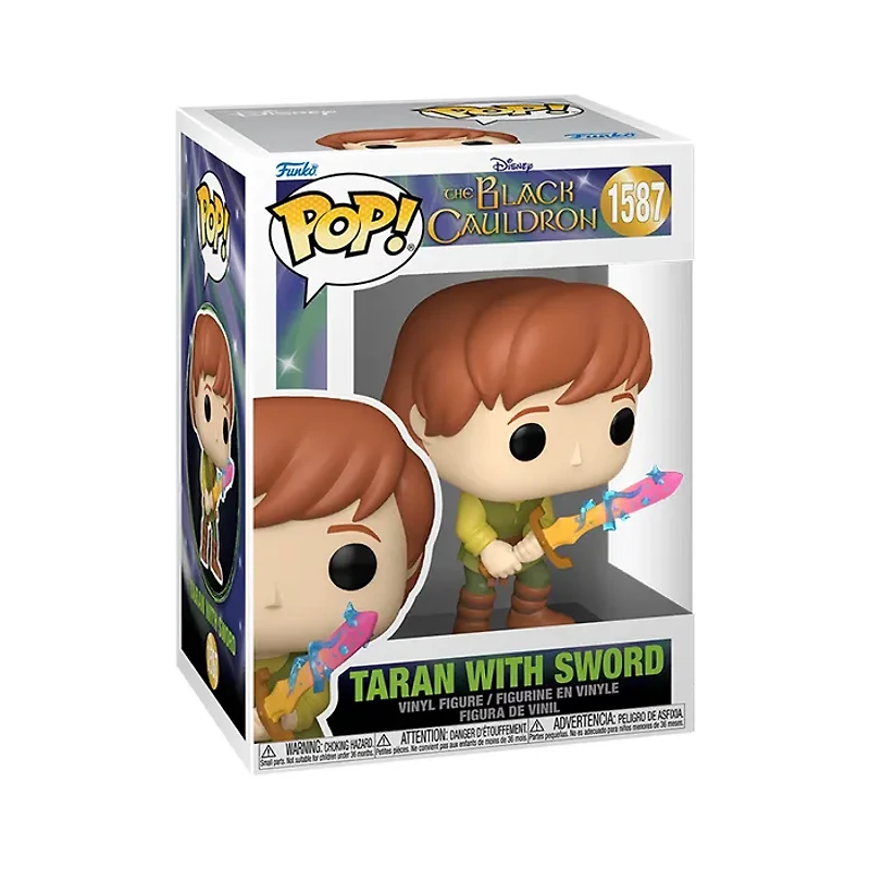 Funko Pop! The Black Cauldron Horned Taran with Sword