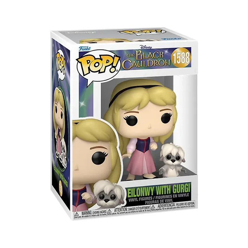 Funko Pop! & Buddy The Black Cauldron Horned Eilonwy with Gurgi